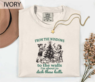 Funny Christmas Comfort Colors T-Shirt - Rise and Redemption