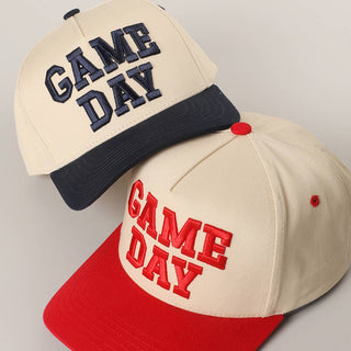 GAME DAY 3D Letter Embroidered Two - Tone Trucker Hat : BGD / ONE SIZE - Rise and Redemption
