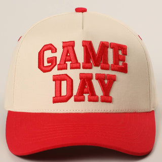 GAME DAY 3D Letter Embroidered Two - Tone Trucker Hat : BGD / ONE SIZE - Rise and Redemption