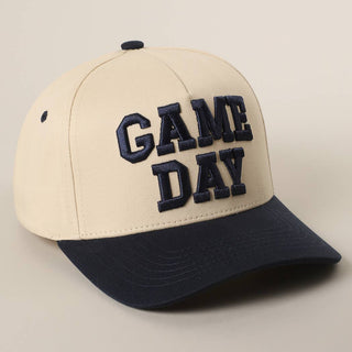 GAME DAY 3D Letter Embroidered Two - Tone Trucker Hat : BGD / ONE SIZE - Rise and Redemption