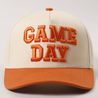 GAME DAY 3D Letter Embroidered Two - Tone Trucker Hat : BGD / ONE SIZE - Rise and Redemption