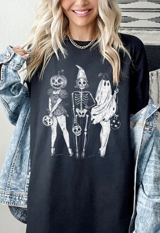 Ghouls Night Spooky Halloween Tee - Rise and Redemption
