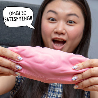 Giant Brain Stress Ball – Large Squishy Toy for Adults - Rise and Redemption