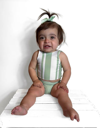 GIRLS 2 PIECE REVERSIBLE SWIM - MOJITO - Rise and Redemption