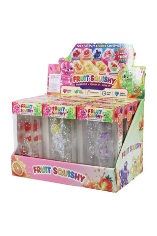 Glittery Fruit Butter Coconut Oil Jelly Zero Rebound Squishy - Rise and Redemption