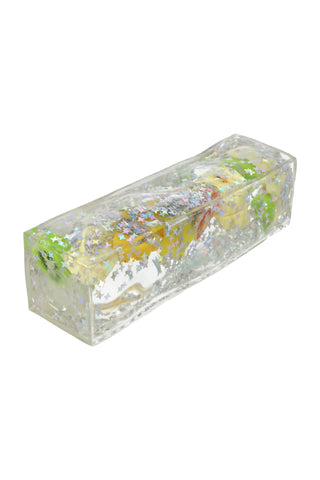 Glittery Fruit Butter Coconut Oil Jelly Zero Rebound Squishy - Rise and Redemption