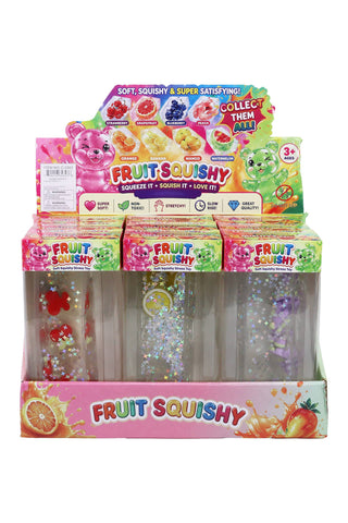 Glittery Fruit Butter Coconut Oil Jelly Zero Rebound Squishy - Rise and Redemption
