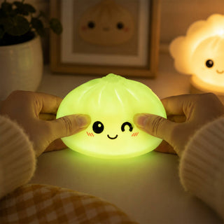 Glow-in-the-Dark Dumpling Squishy Mystery Box Display - Rise and Redemption