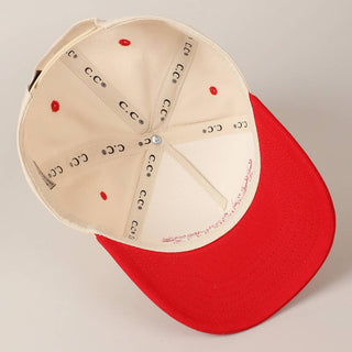 God Bless America Embroidered Two-Tone Canvas Cap - Rise and Redemption