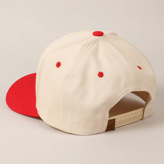 God Bless America Embroidered Two-Tone Canvas Cap - Rise and Redemption