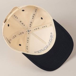 God Bless America Embroidered Two-Tone Canvas Cap - Rise and Redemption