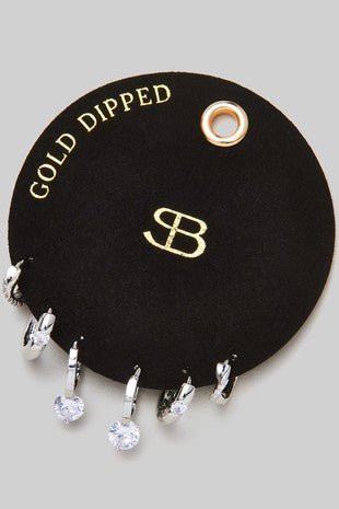 Gold Dipped Earring Set - Rise and Redemption