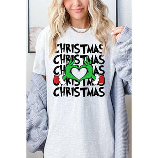 GRINCHMAS,CHRISTMAS HEAVY COTTON UNISEX SHORT SLEEVE - Rise and Redemption
