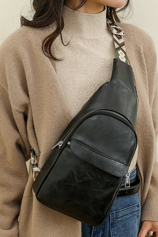 Guitar Strap Messenger Crossbody Bag - Rise and Redemption