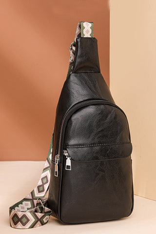 Guitar Strap Messenger Crossbody Bag - Rise and Redemption