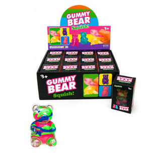Gummy Bear Squish! – 3” Assorted Colors - Rise and Redemption