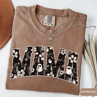 Halloween Mama Comfort Colors Shirt, Mom Halloween Sweater - Rise and Redemption