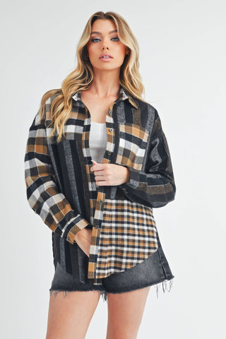 Harlow Plaid Flannel Shirt - Rise and Redemption