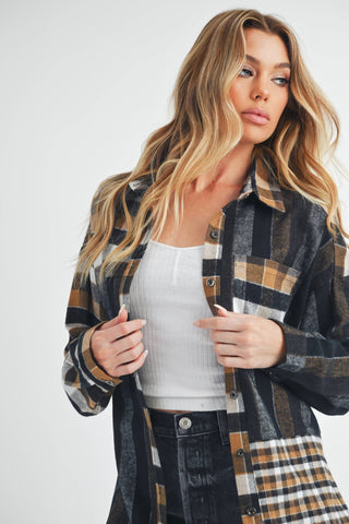 Harlow Plaid Flannel Shirt - Rise and Redemption
