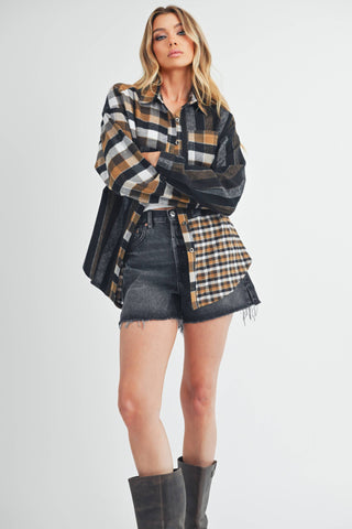 Harlow Plaid Flannel Shirt - Rise and Redemption