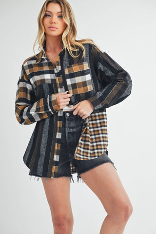 Harlow Plaid Flannel Shirt - Rise and Redemption