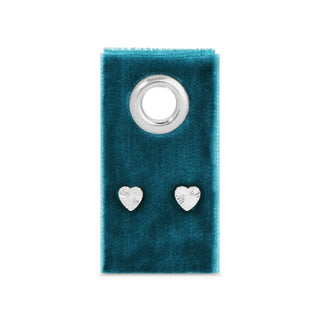 Heart Burst Studs on Velvet Gift Tag - Rise and Redemption