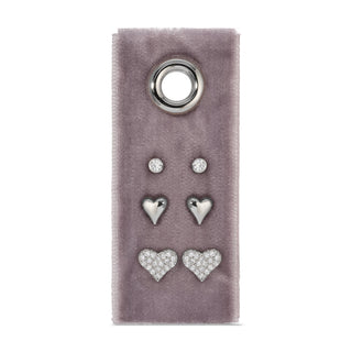 Heart Velvet Stud Gift Set - Rise and Redemption