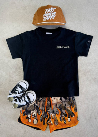 Heater Flame Shorts Camo - Rise and Redemption