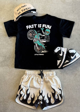 Heater Mesh Shorts Cream - Rise and Redemption
