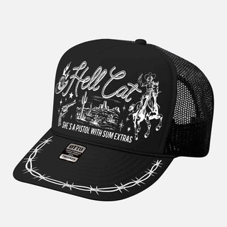 HELL CAT CURVED BILL HAT - Rise and Redemption
