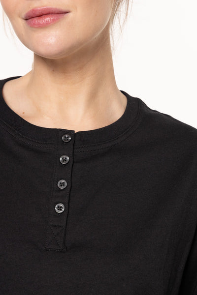 Henley Button Top - Rise and Redemption