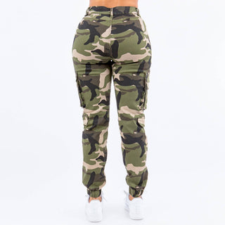 HIGH WAIST CARGO JOGGERS WITH POCKETS - Rise and Redemption