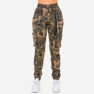 HIGH WAIST CARGO JOGGERS WITH POCKETS - Rise and Redemption