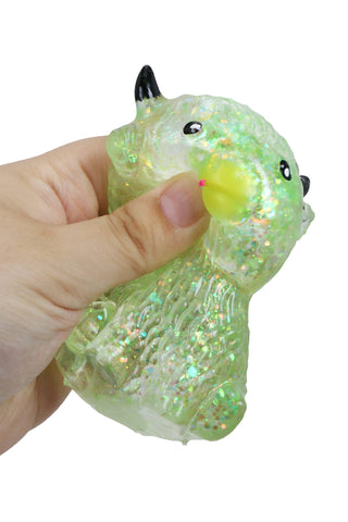 Highland Cow Glitter Maltose Putty Slime Filled Squishy Toy - Rise and Redemption