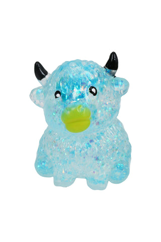 Highland Cow Glitter Maltose Putty Slime Filled Squishy Toy - Rise and Redemption