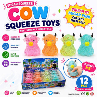 Highland Cows – Sugar Squeeze Slow-Rise Squishy Toys - Rise and Redemption