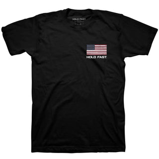 HOLD FAST Mens T-Shirt Hold Fast Flag - Rise and Redemption