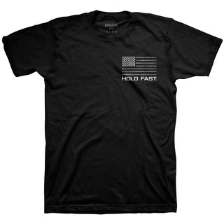 HOLD FAST Mens T-Shirt Rebar Flag - Rise and Redemption