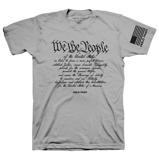 HOLD FAST Mens T-Shirt We The People - Rise and Redemption