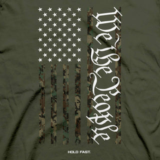 HOLD FAST Mens T-Shirt We The People Camo - Rise and Redemption