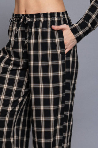 Holiday Plaid Woven Pants - Rise and Redemption