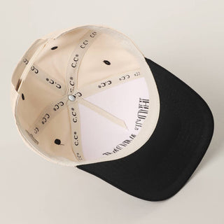 HOT MOM 3D Letter Embroidered Trucker Hat - Rise and Redemption