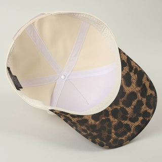 Howdy Darlin' Embroidered Leopard Brim Trucker Hat - Rise and Redemption