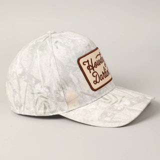 Howdy Darlin' Embroidery Patch Camo Trucker Hat - Rise and Redemption
