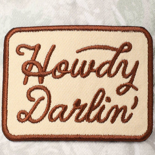 Howdy Darlin' Embroidery Patch Camo Trucker Hat - Rise and Redemption