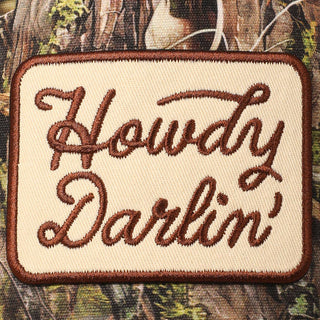 Howdy Darlin' Embroidery Patch Camo Trucker Hat - Rise and Redemption