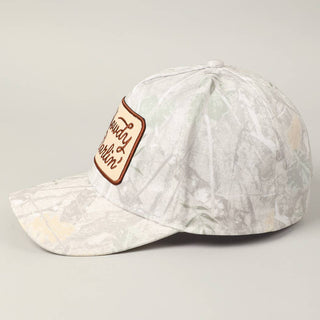 Howdy Darlin' Embroidery Patch Camo Trucker Hat - Rise and Redemption
