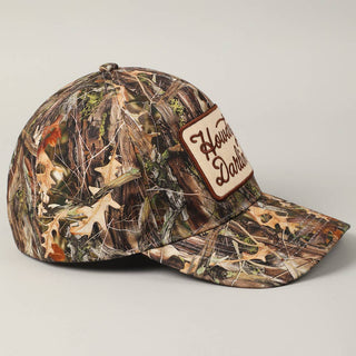 Howdy Darlin' Embroidery Patch Camo Trucker Hat - Rise and Redemption