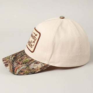 Howdy Darlin' Embroidery Patch Realtree Cap - Rise and Redemption