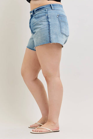 HW Rigid Magic Cut Off Short Raw Side Seams - PLUS - Rise and Redemption